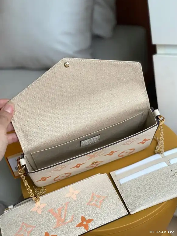 Aaa replica bags POCHETTE VUITTON FÉLICIE LOUIS 0622